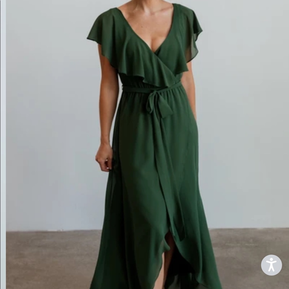 Baltic Born Katya Dress- Evergreen, M